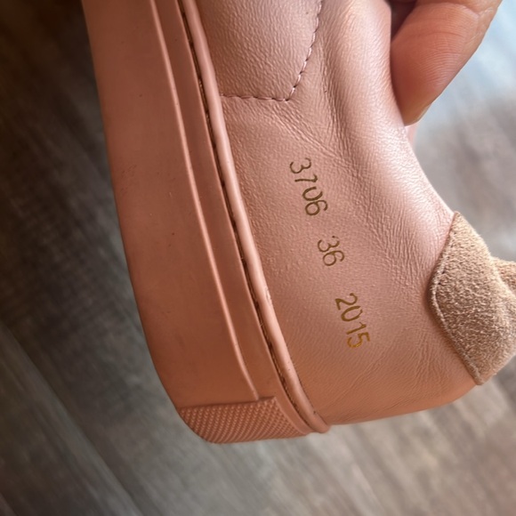 Woman by Common projects made in Italy 36 pink sneakers leather - Picture 4 of 4